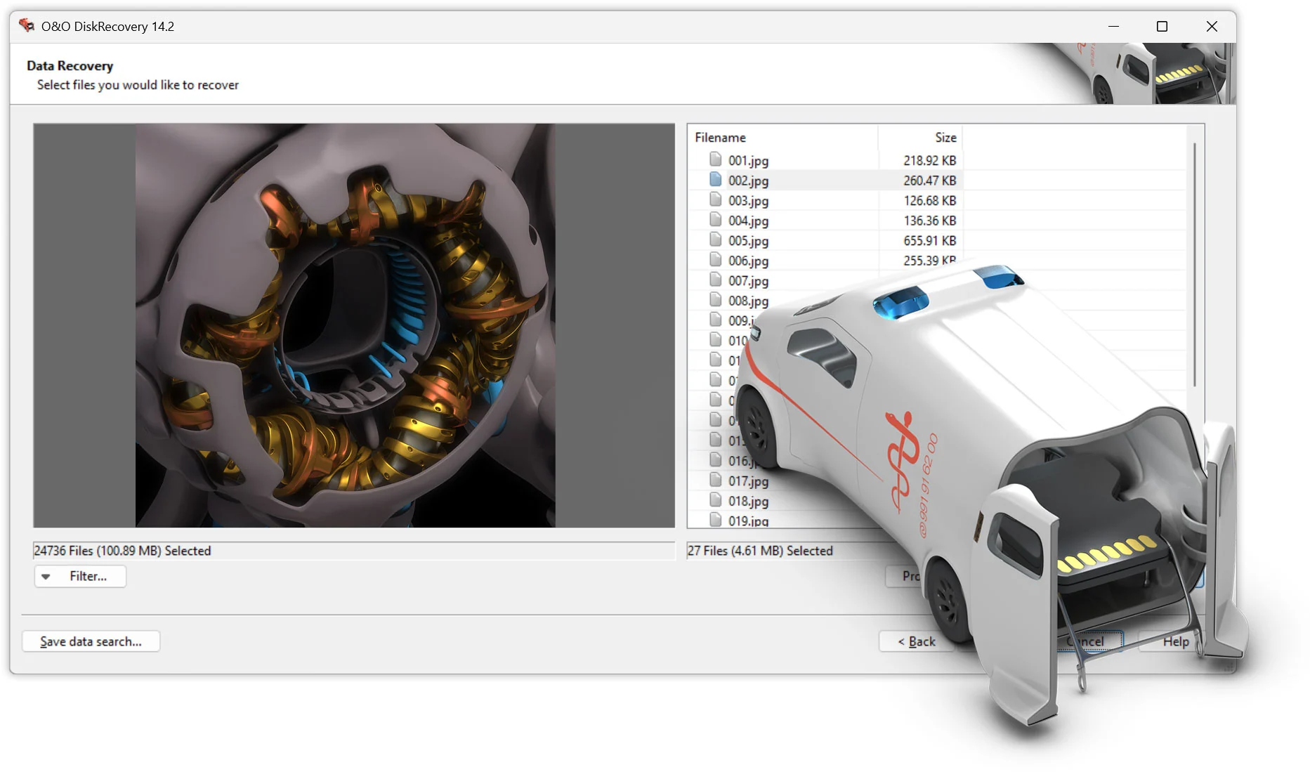 O&O DiskRecovery 14 - Enterprise-wide data recovery